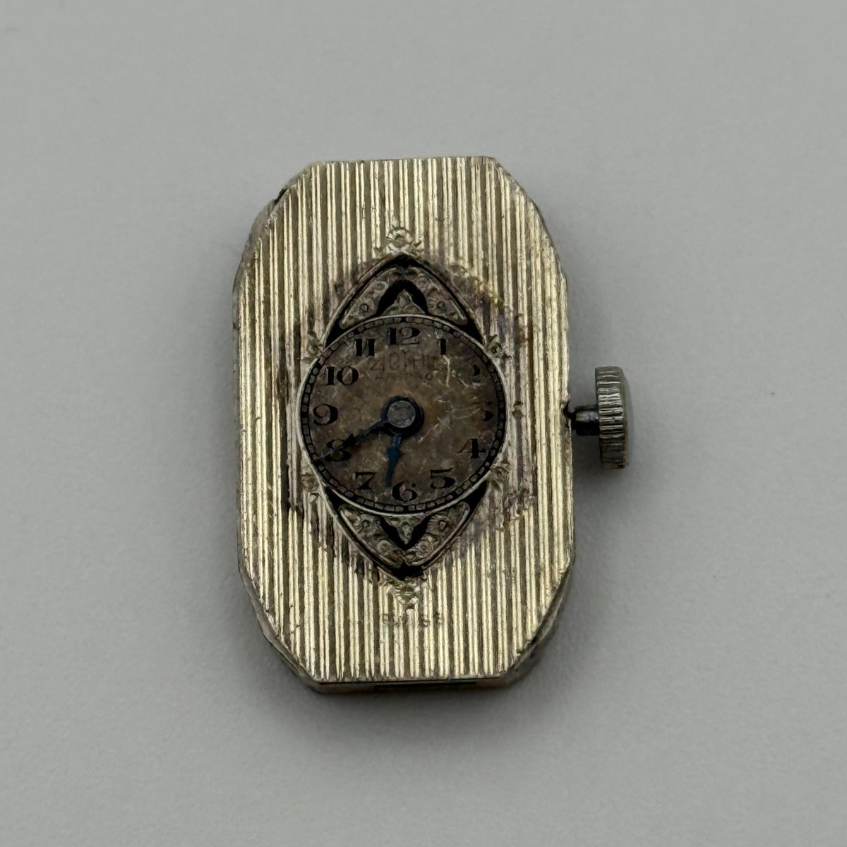 Gothic Watch Co 3/476 Watch Movement - Running - For Parts / Repair