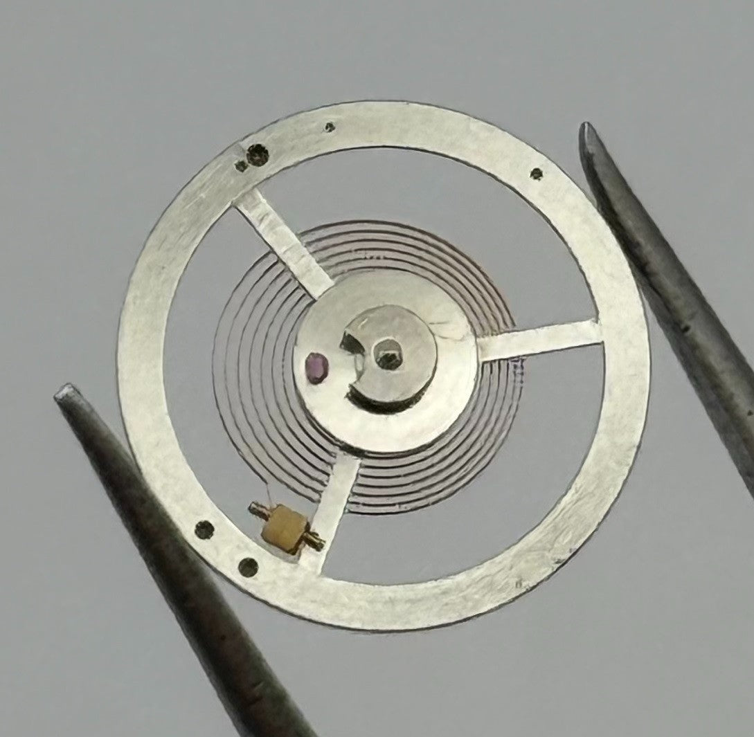 Brac 190 Balance Wheel Complete And Spring 12’’’ 4521 Watch Movement Parts NOS