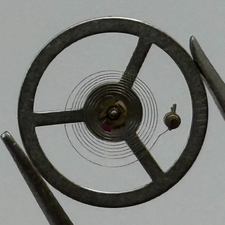 Smith 102 TY SP Balance Wheel Complete And Spring 10½’’ 1250 Watch Movement Part