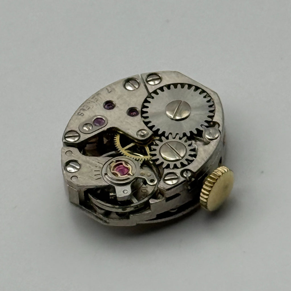 PUW 1075 Watch Movement Running Astoria 17 Jewels Swiss Manual Wind Parts 12.9mm
