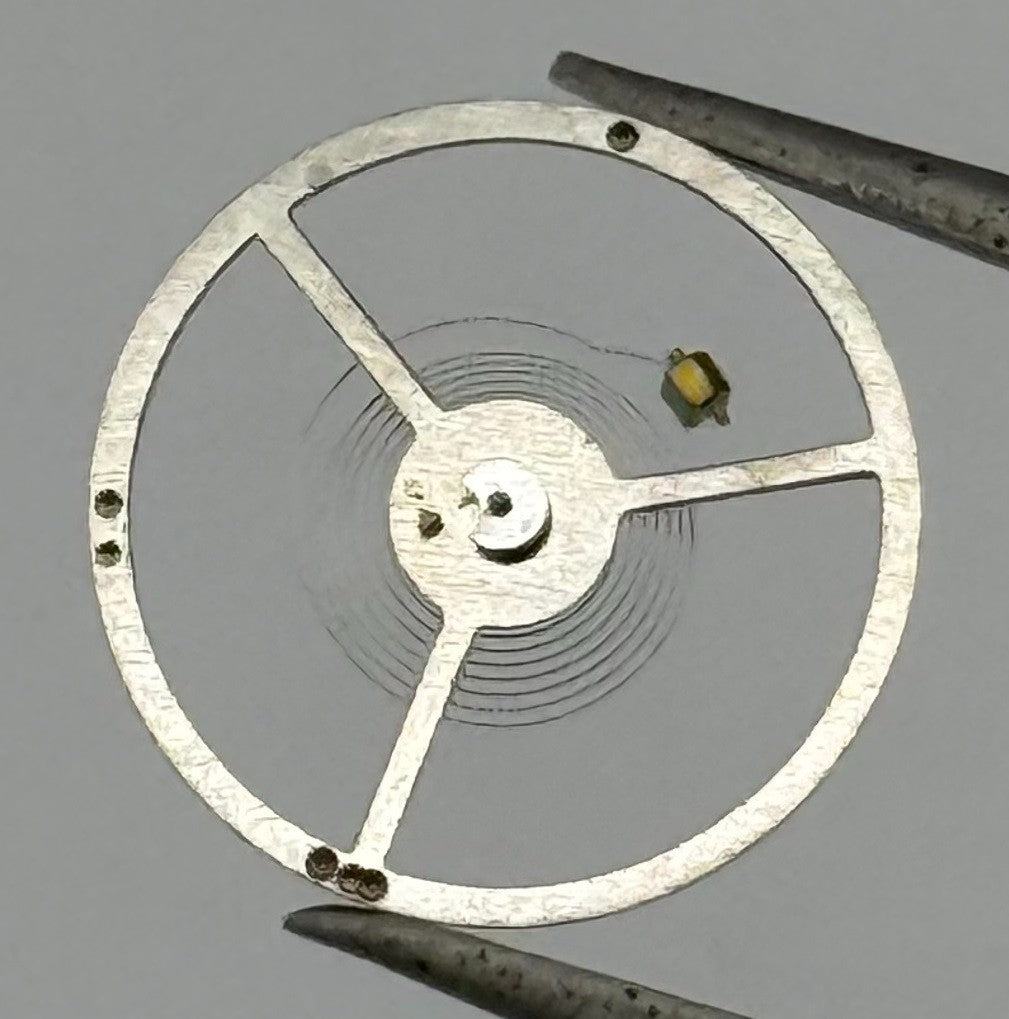 EB 8381 8391-66 Balance Wheel Complete And Spring 10½’’’ 1642 Watch Parts NOS