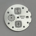 Seiko 7T62-0CW8 Watch Dial Chronograph 50M Silver Spare Parts Repair 29.9mm