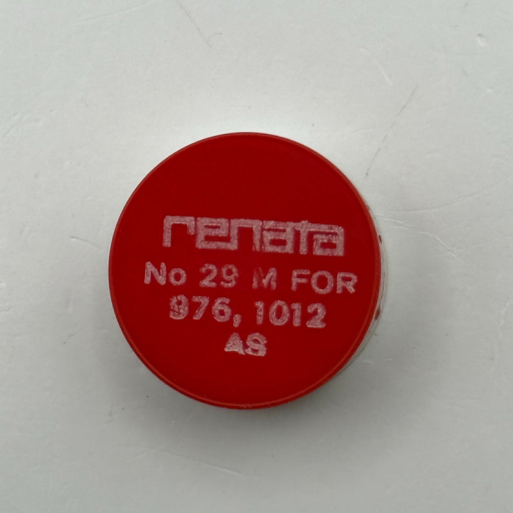 AS 976 1012 Balance Wheel Complete And Spring Renata 29 Watch Movement Parts NOS