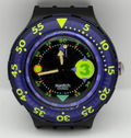 Vintage Swatch Scuba 200 Watch SDB101 Captain Nemo 1991 ETA Quartz 40mm Parts 