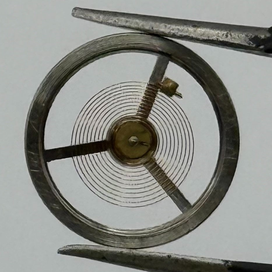 Brac 190 Balance Wheel Complete And Spring Renata 828 Watch Movement Parts NOS