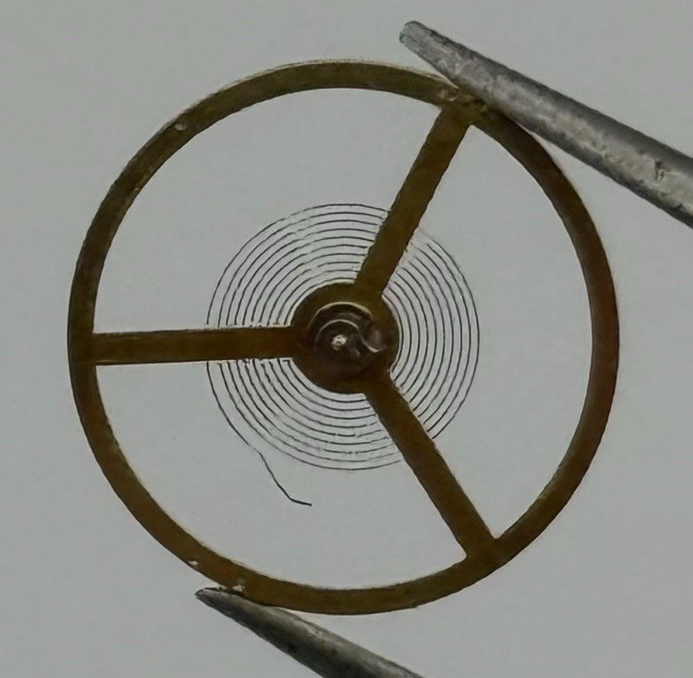 C.603 Balance Wheel Complete And Spring 10½’’’ Renata Watch Movement Parts NOS