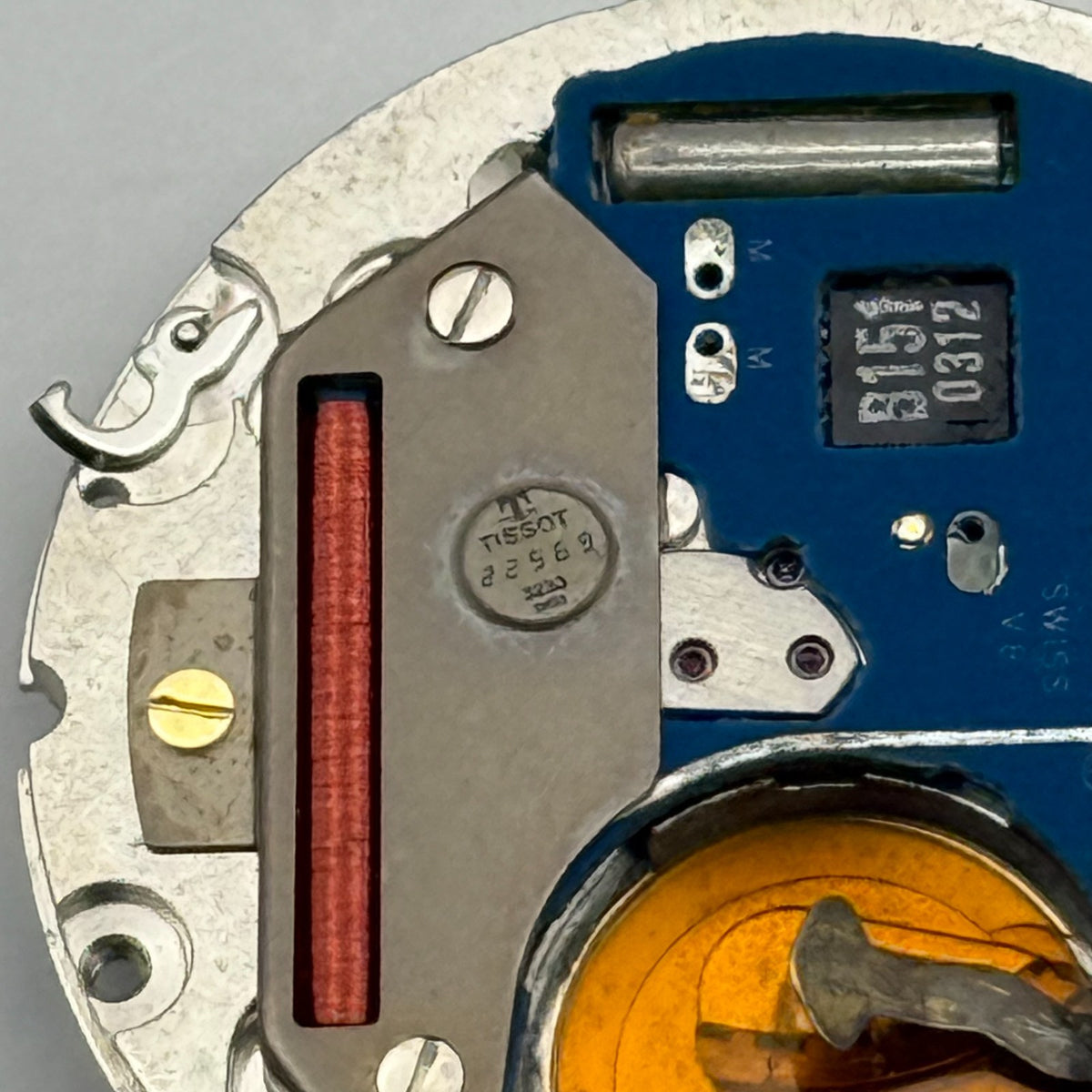 ETA 955.121 Watch Movement - Tissot 3233 Quartz Day Date For Spare Parts 26.2mm