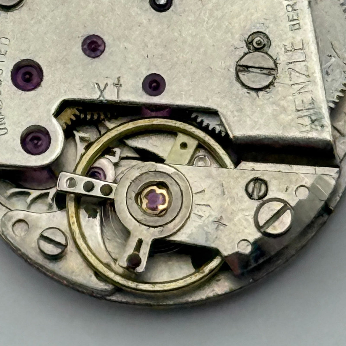 Kienzle 059625 Watch Movement 17 Jewels Germany Manual Wind Parts Repair 17.8mm