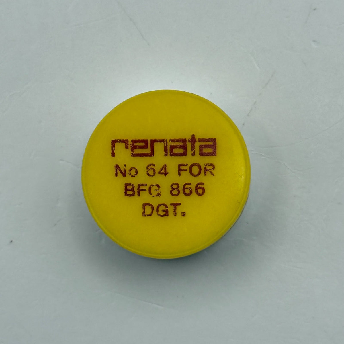 BFG 866 DGT Balance Wheel Complete And Spring Renata 64 Watch Movement Parts NOS