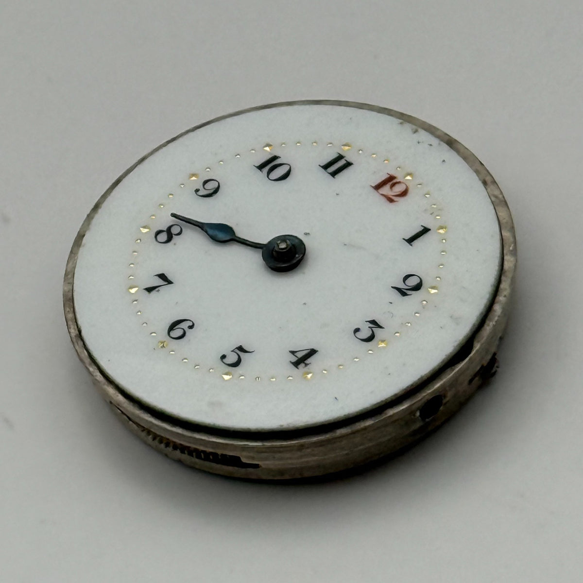 Unidentified 996 Watch Movement Manual Wind Vintage Parts Repair 24.2mm