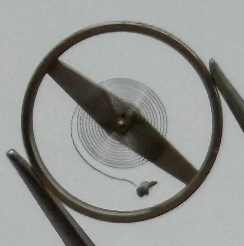 ST 1800 1805 Balance Wheel Complete And Spring Renata 1508 Watch Movement Parts
