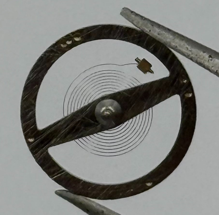 RL 1213 1313 Balance Wheel Complete And Spring 1753 M Watch Movement Parts NOS
