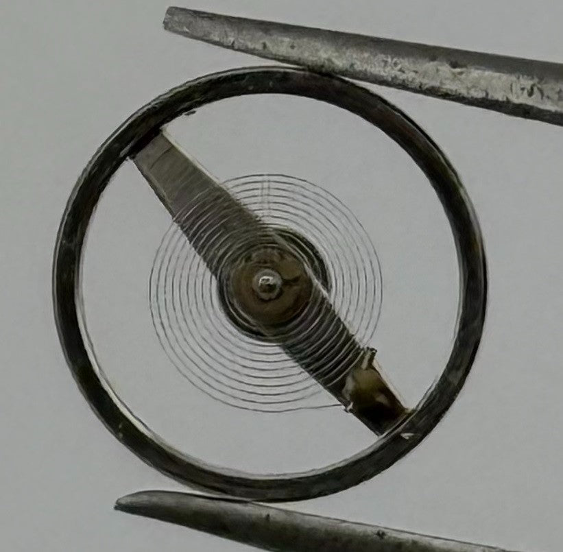 Oris 531/2 Balance Wheel Complete And Spring 8¾’’’ 4375 Watch Movement Parts NOS