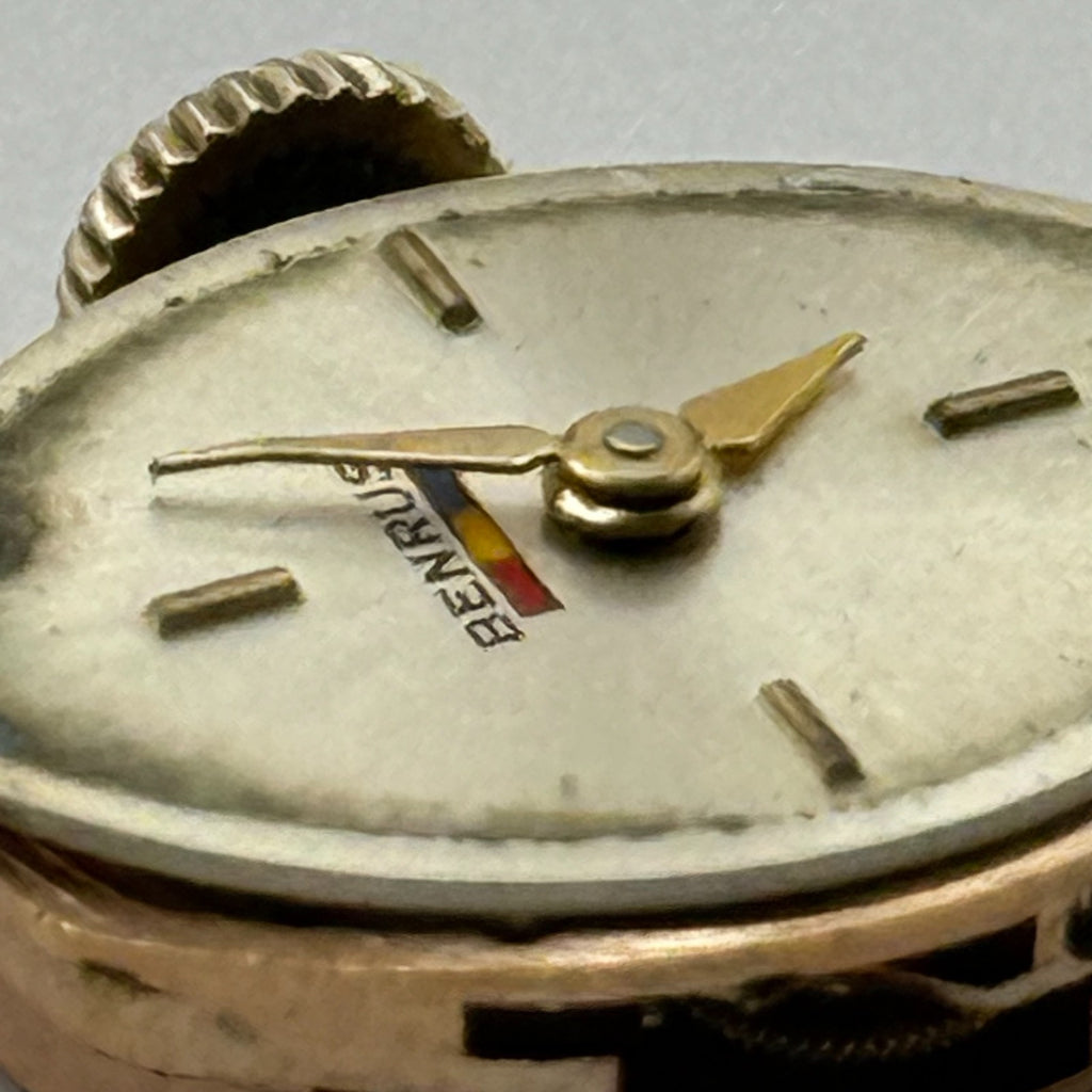 AS 1491 Watch Movement Running A. Schild Benrus DZ 2F Swiss 17 Jewels Parts 13mm