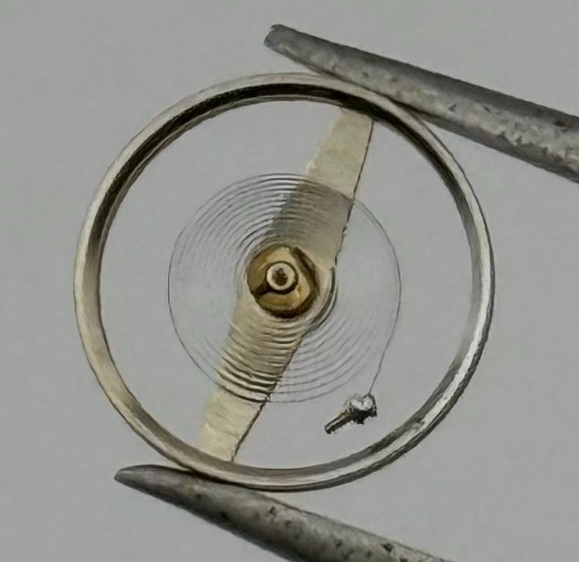 Lorsa 514 Balance Wheel Complete And Spring 5¼’’’ 4889 /3  Watch Movement Parts
