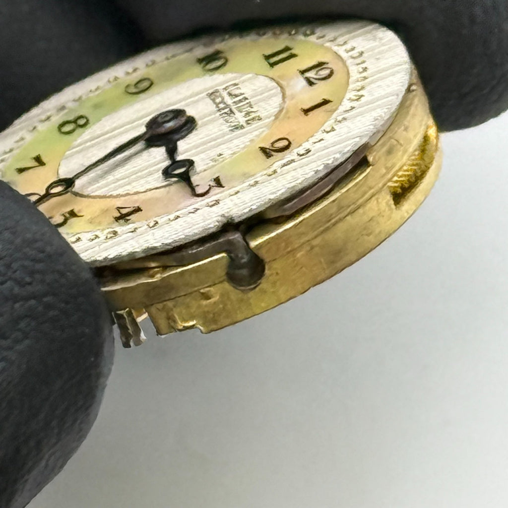 Claridge Watch Movement Shockproof Swiss Cylinder MOP Dial Parts Repair 19.5mm