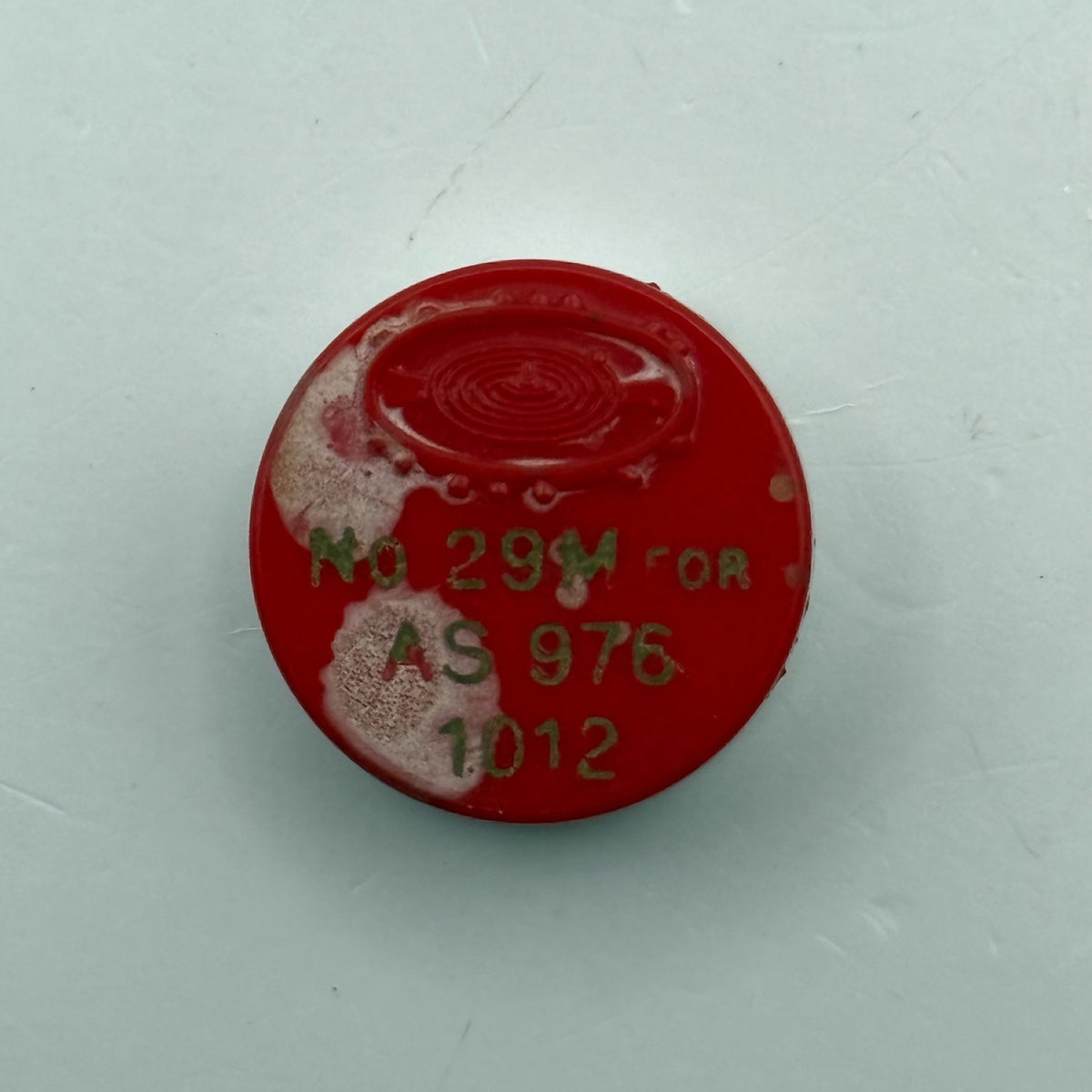 AS 976 1012 Balance Wheel Complete And Spring 29 M Watch Movement Parts NOS