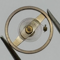 Ebosa 52 Balance Wheel Complete And Spring 5¼’’’ No 130 Watch Movement Parts NOS