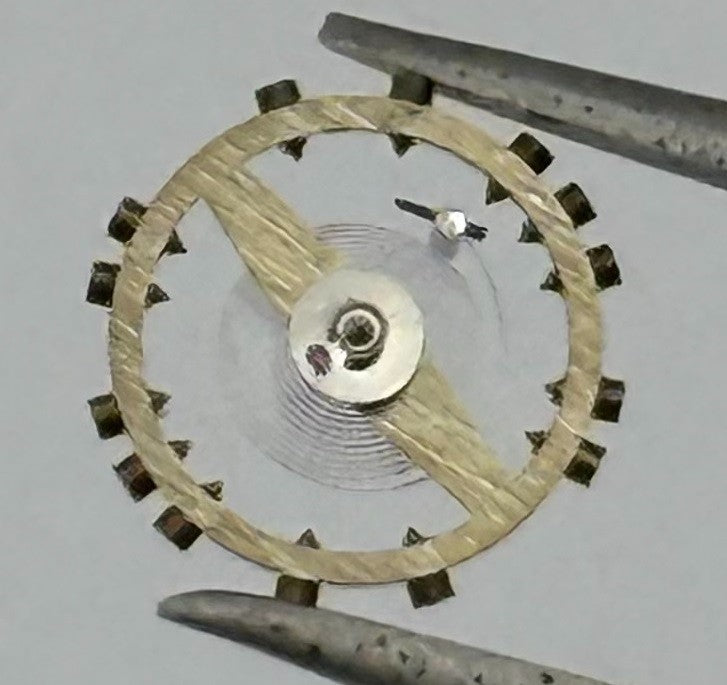 AS 976 1012 Balance Wheel Complete And Spring Renata 532 M Watch Movement Parts