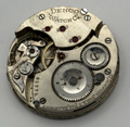Denco Hunter Pocket Watch Movement Sub Seconds 17J Manual Wind Parts 40.5mm