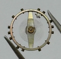 Peseux 40 Balance Wheel Complete And Spring 9¾’’’ Renata 436 Watch Movement Part