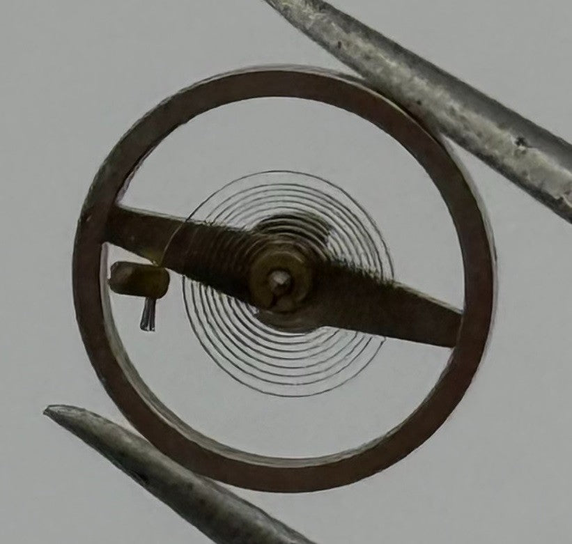 Oris 380 Balance Wheel Complete And Spring 6¾-8’’’ 398 Watch Movement Parts NOS