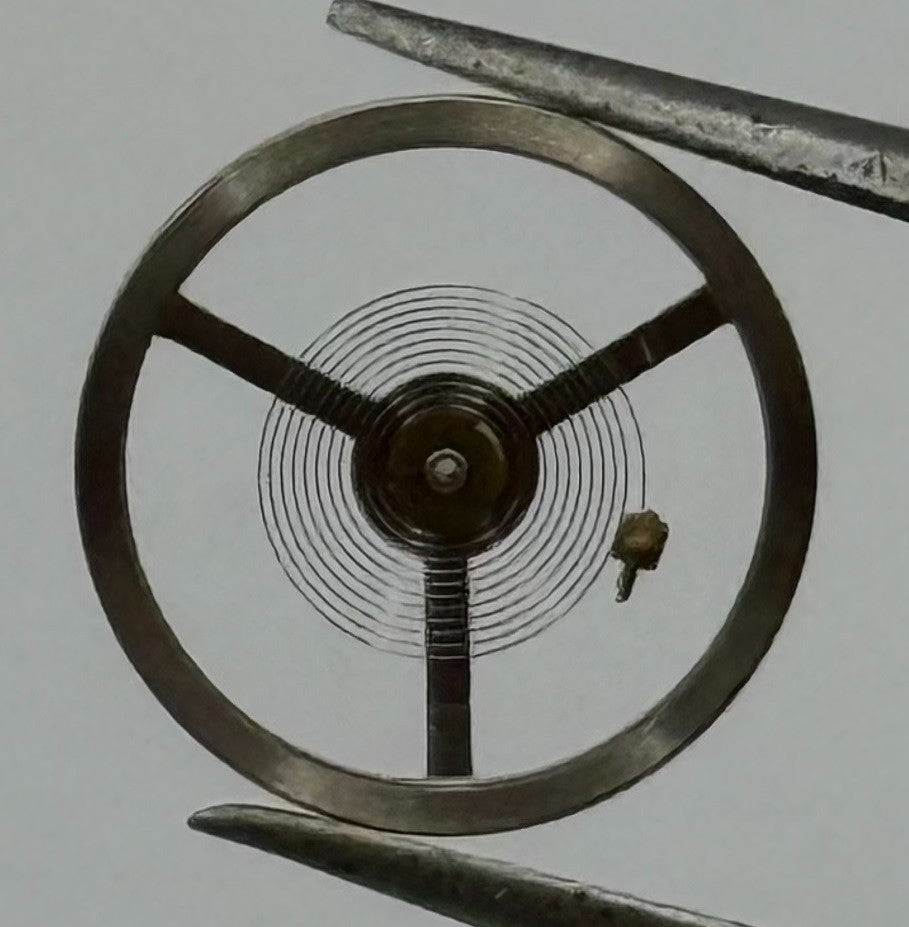 Ebosa 65 Balance Wheel Complete And Spring 12½’’’ 942 Watch Movement Parts NOS