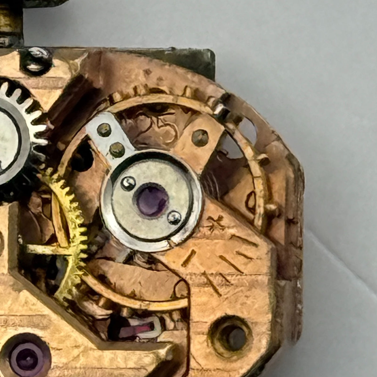 Hyppolyte Parrenin 25 Watch Movement Elco Swiss Manual Wind Parts Repair 12.7mm