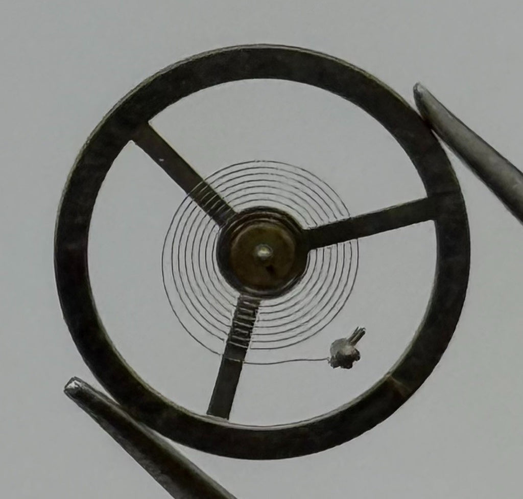 EB 9021 Balance Wheel Complete And Spring 10½’’’ 1253 Watch Movement Parts NOS