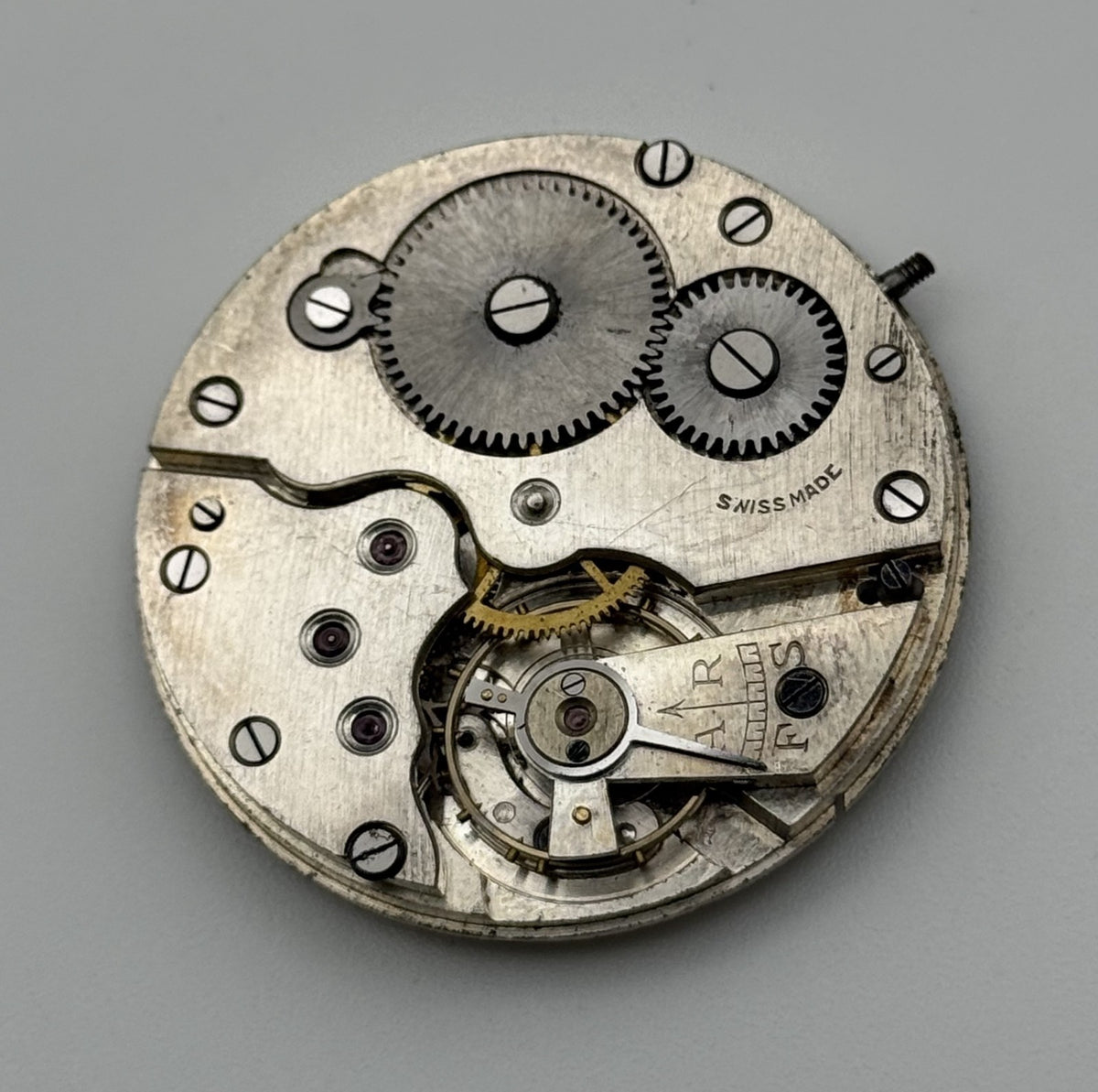 Swiss Lever Pocket Watch Movement - Unidentified - Parts / Repair - 40mm