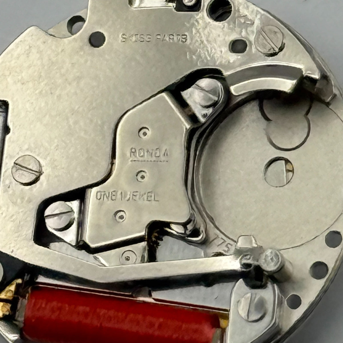 Ronda 775 Watch Movement Quartz Swiss 1 Jewel Untested Parts Repair 17.5mm