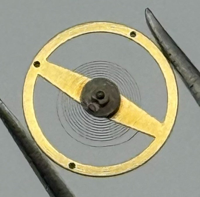 BFG 927 Balance Wheel Complete And Spring 6¾-8''' 1512 Watch Movement Parts NOS