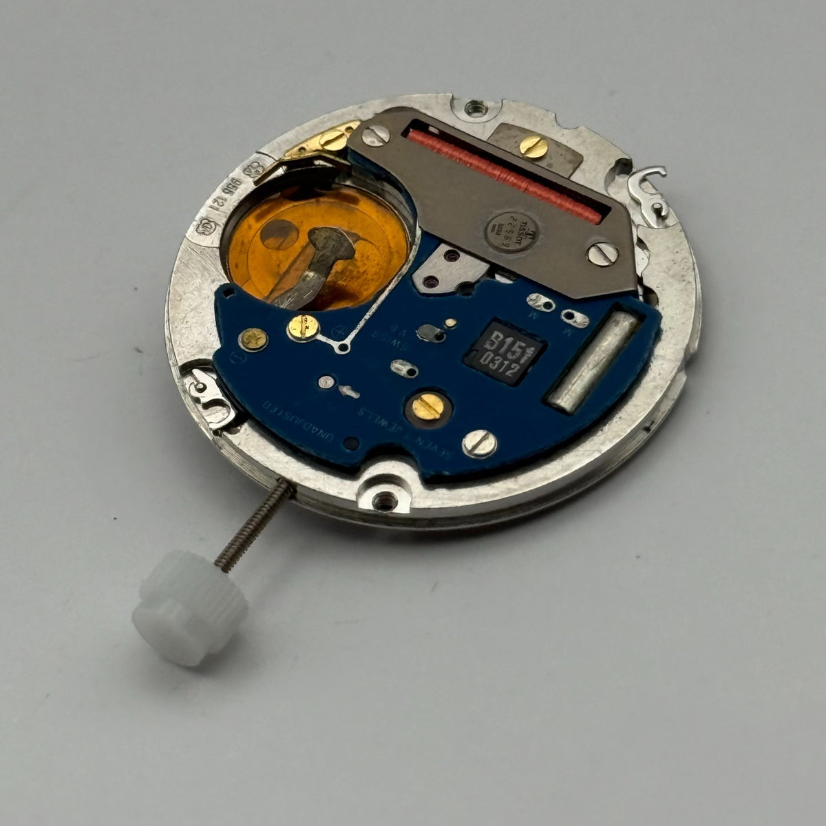 ETA 955.121 Watch Movement - Tissot 3233 Quartz Day Date For Spare Parts 26.2mm