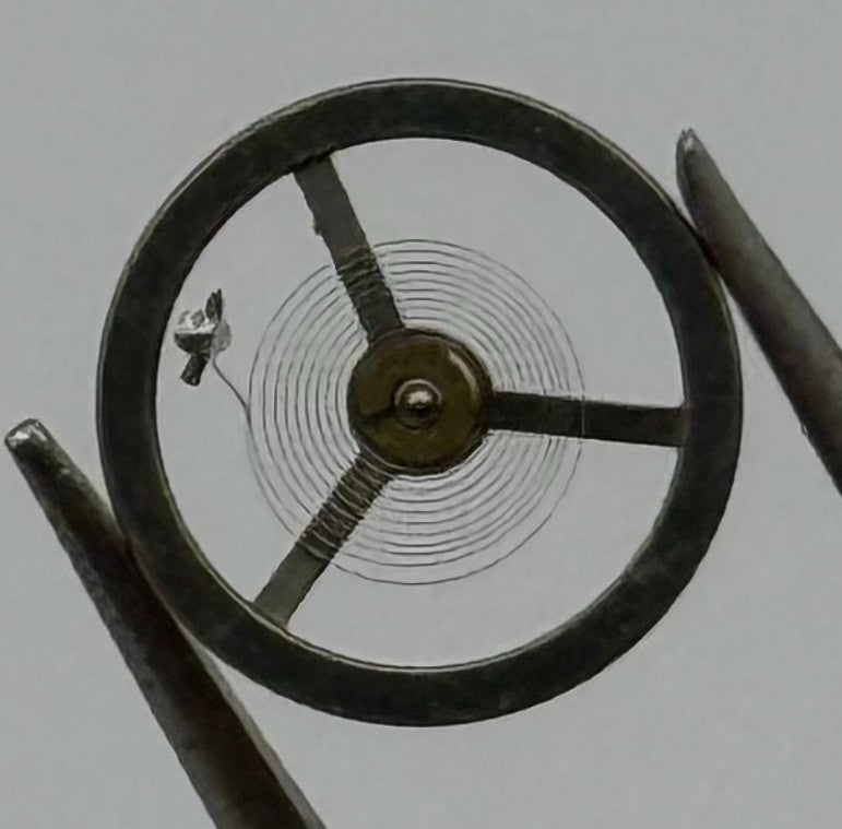 EB 1612 Balance Wheel Complete And Spring 6¾-8’’’ 950 Watch Movement Parts NOS