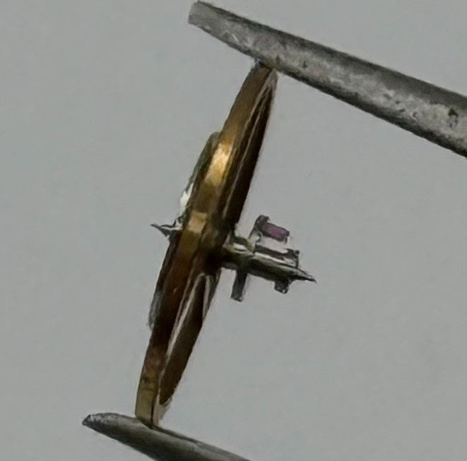 BFG 927-21 Balance Wheel Complete And Spring 6¾-8''' 1892 M Watch Movement Parts