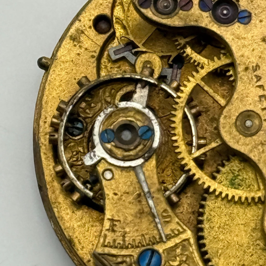 Waltham Grade G Watch Movement Seaside Quality Model 1882 American 1s Parts