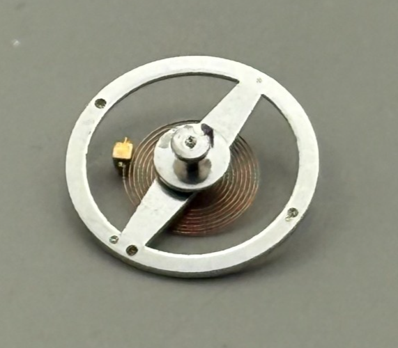 Brac 301 Balance Wheel Complete And Spring 10½’’’ Watch Parts NOS