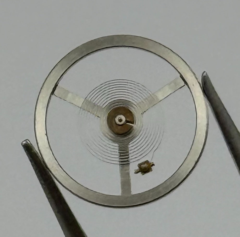 Ebosa 65 Balance Wheel Complete And Spring 12½’’’ 942 Watch Movement Parts NOS