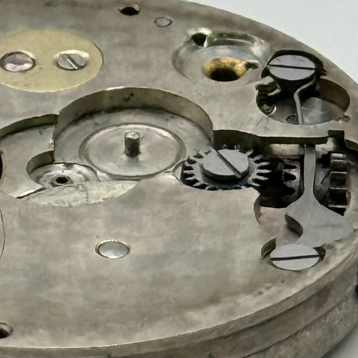 Unidentified 803 Watch Movement Manual Wind Vintage Parts Repair 23.2mm