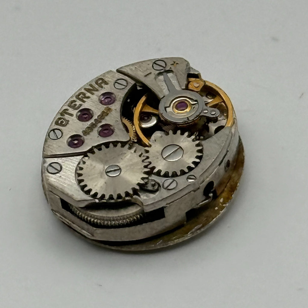Eterna 1447 Watch Movement - Ladies - For Parts / Repair - 12.8mm