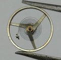 FHF 34-21 Inca Balance Wheel Complete And Spring 1640 M Watch Movement Parts NOS