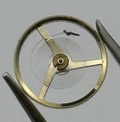 AS 1977 Balance Wheel Complete And Spring 5½’’’ 1740 M Watch Movement Parts NOS