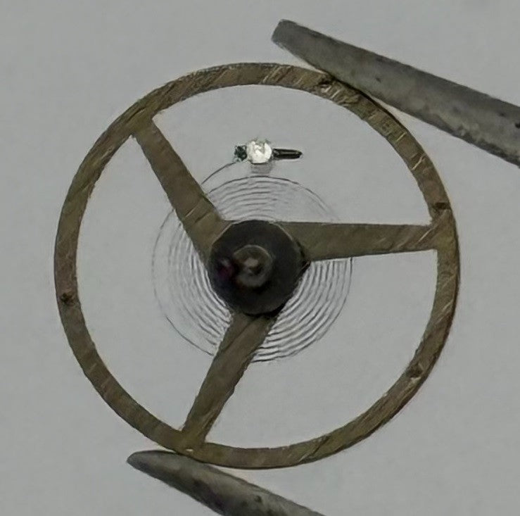 Felsa 4020 4025 Balance Wheel Complete And Spring 7¾’’’ 1436 Watch Movement NOS