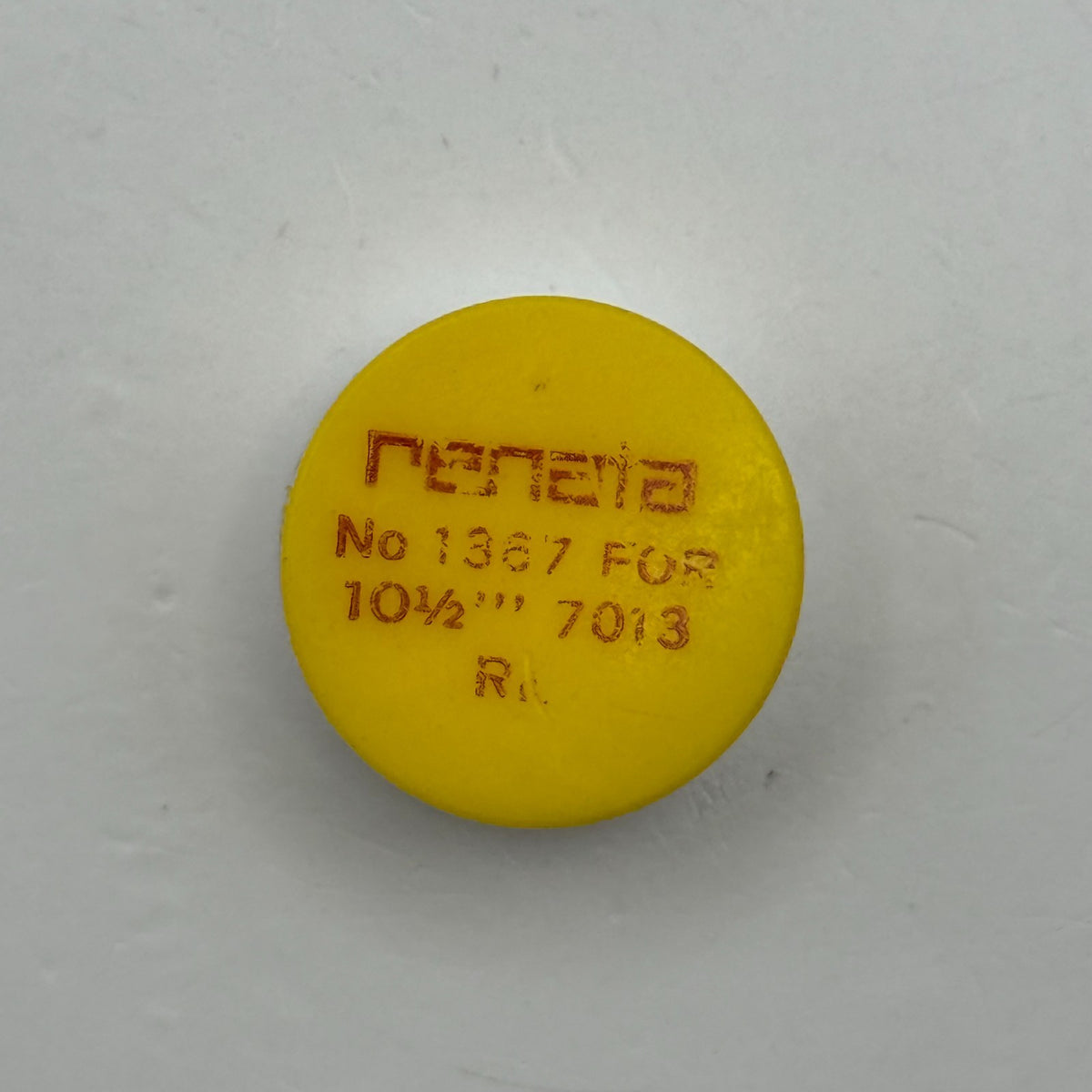 RL 7013 Balance Wheel Complete And Spring 10½’’’ 1367 Watch Movement Parts NOS