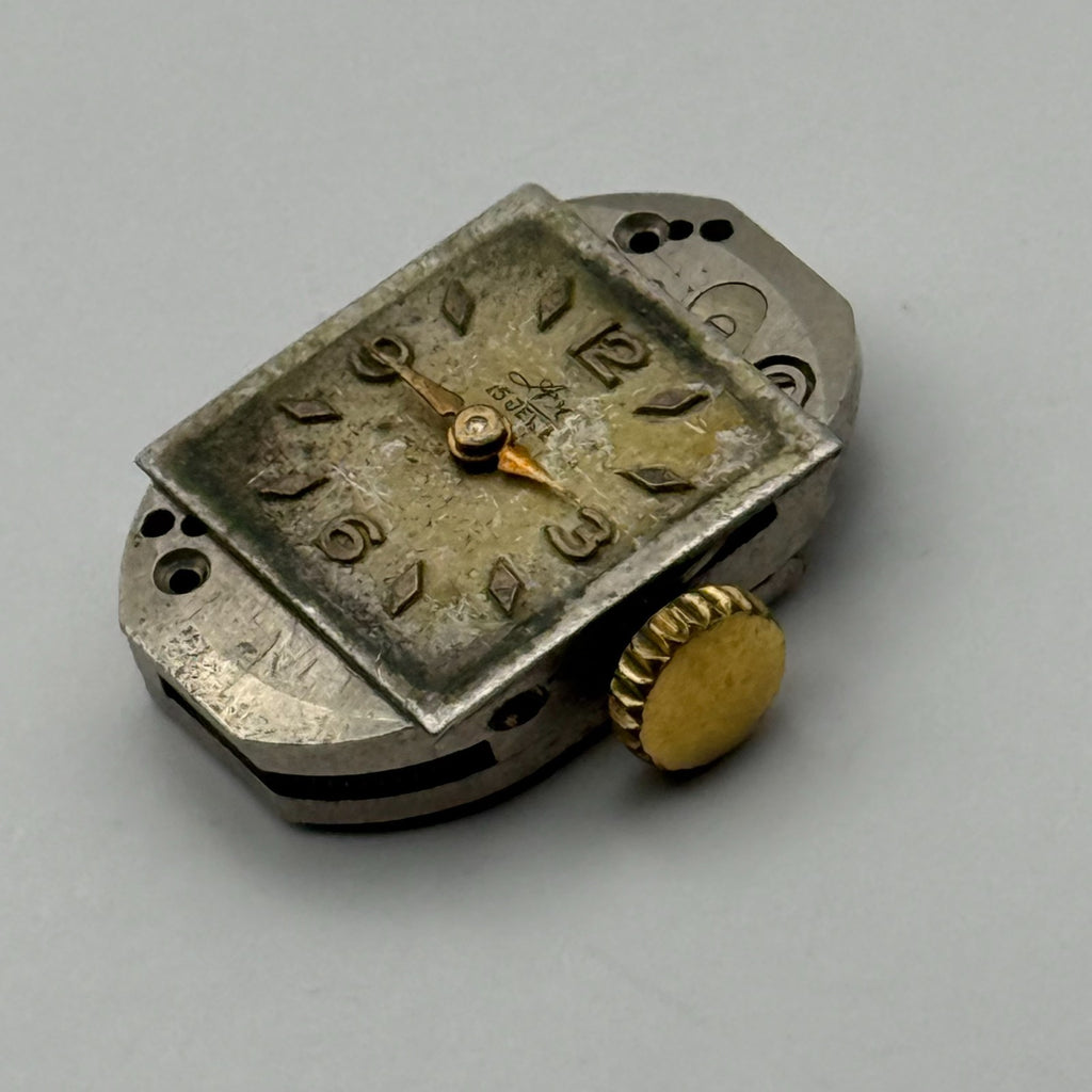 FEF 270 Watch Movement Running Avia 15J Swiss Manual Wind Parts Repair 12.8mm