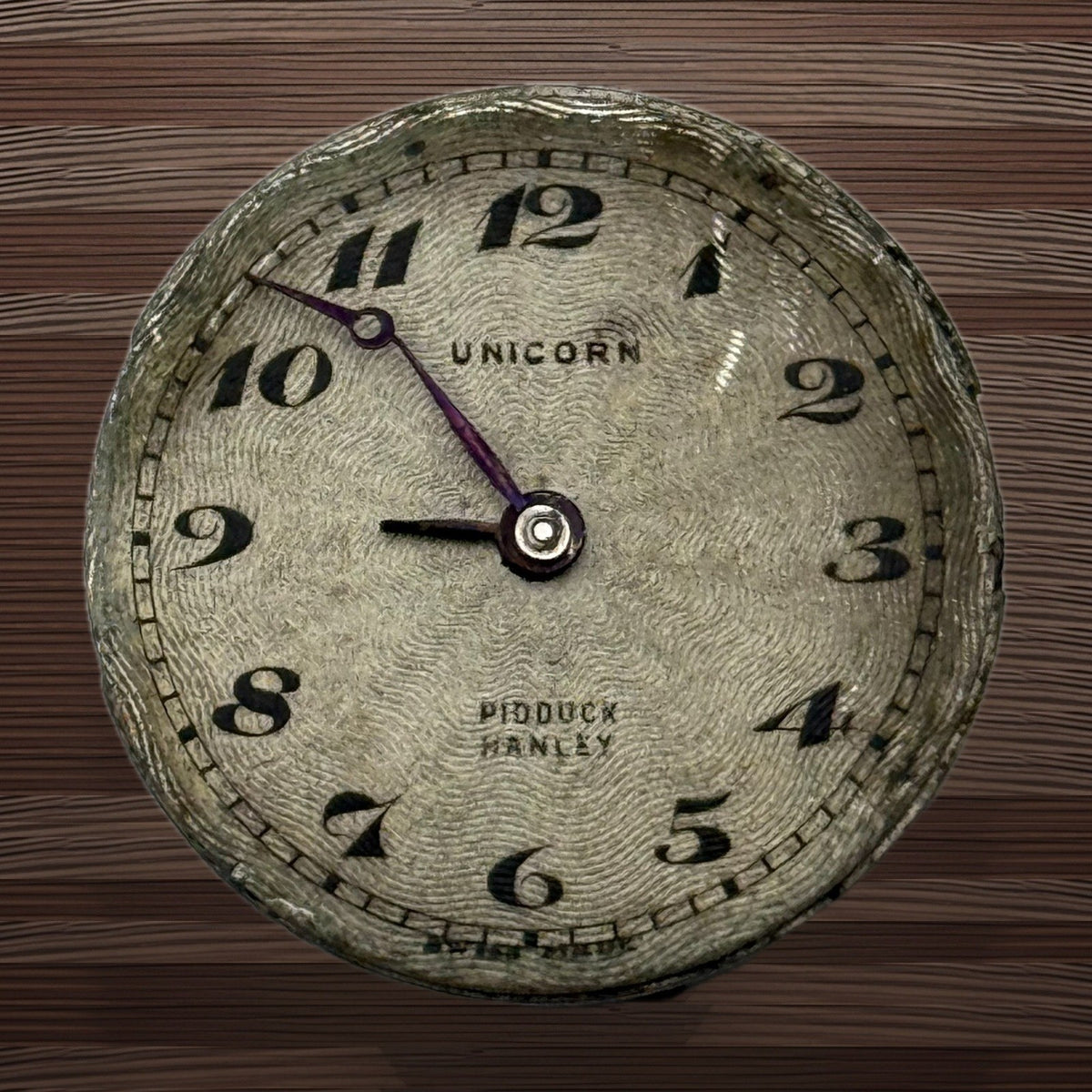 Rolex Unicorn Watch Movement - Pidduck Hanley 15 Jewels - For Parts / Repair