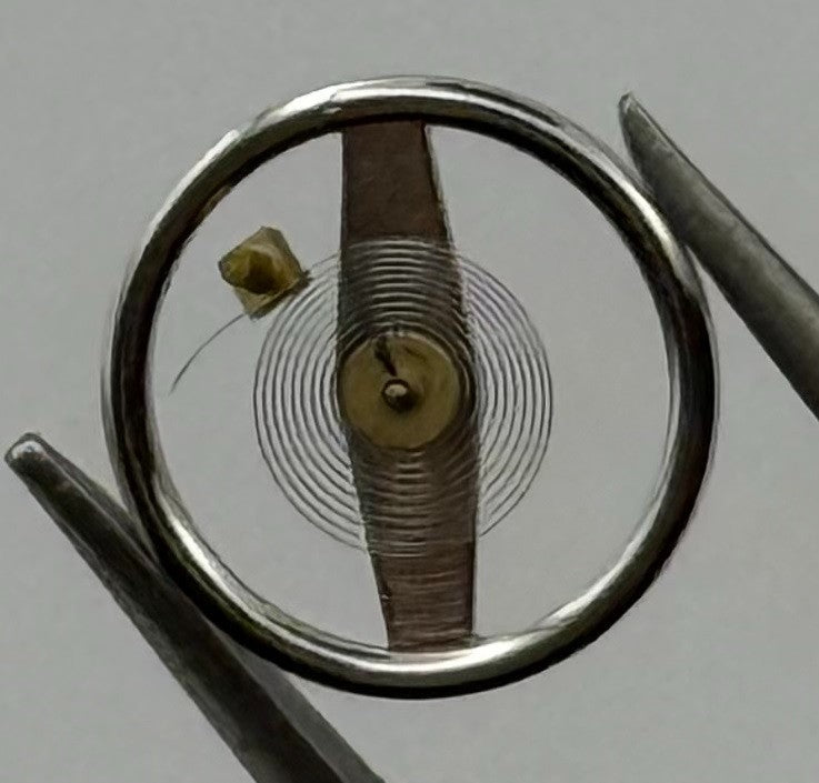 RL 9013 Balance Wheel Complete And Spring 8¾’’’ 5400 /1 Watch Movement Parts NOS