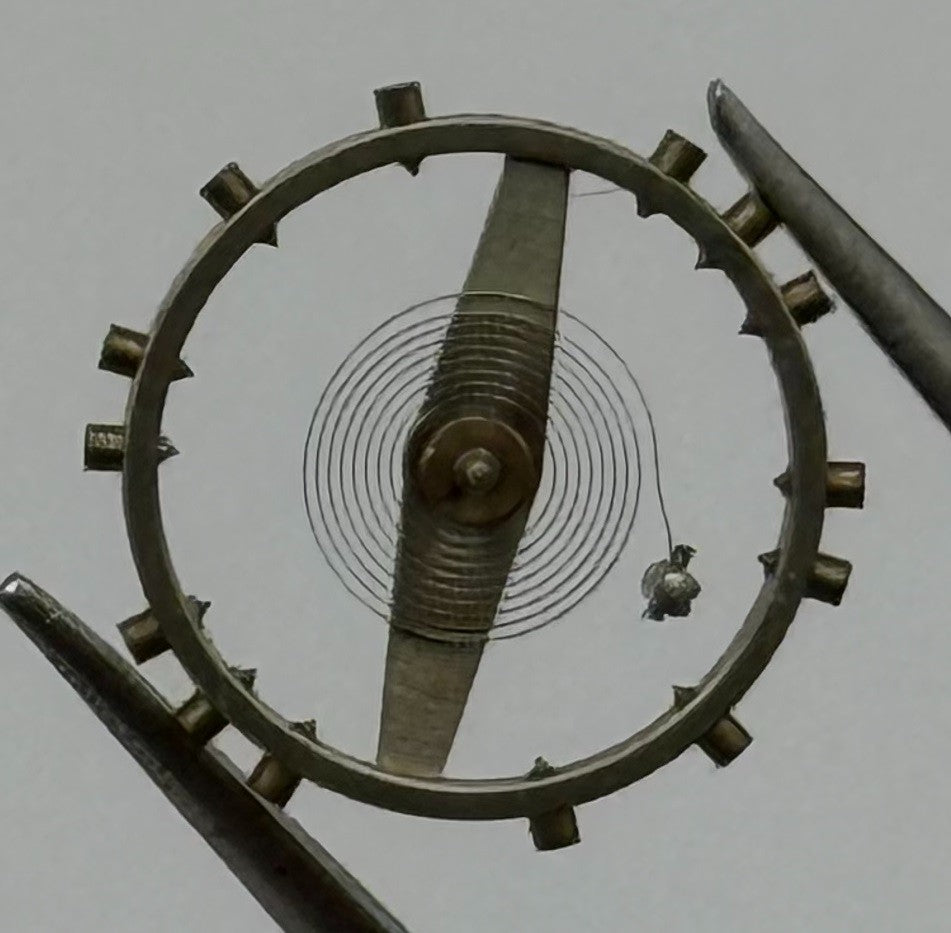 AS 1194 Balance Wheel Complete And Spring Renata 42 M Watch Movement Parts NOS