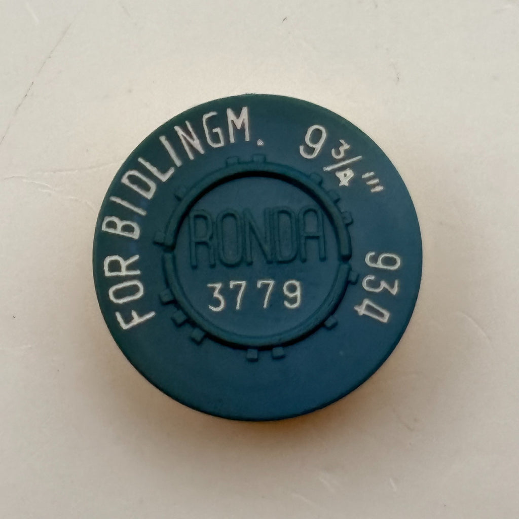 Bidlingmaier 934 Balance Wheel Complete And Spring 9¾’’’ 3779 Watch Parts