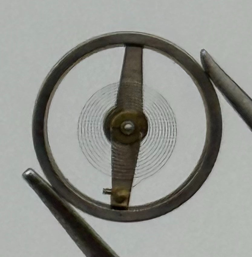 BFG 925 Balance Wheel Complete And Spring 6¾’’’ 4440 Watch Movement Parts NOS